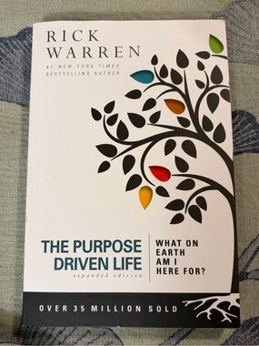 Rick Warren The Purpose Driven Life Expanded Edition Paperback Christian Book